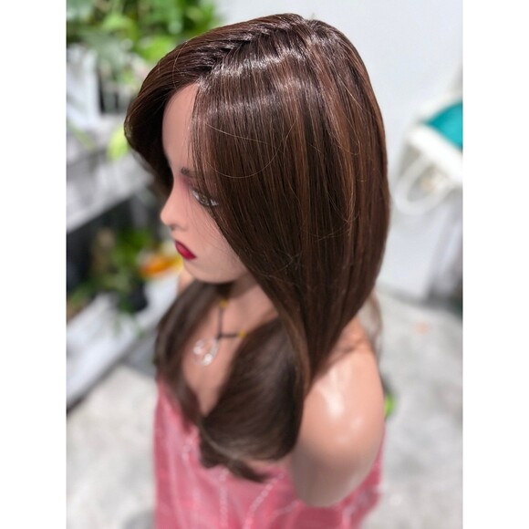 Belle tress “Katniss” Icon luxury synthetic wig color Soft Amber  brown New main image 7